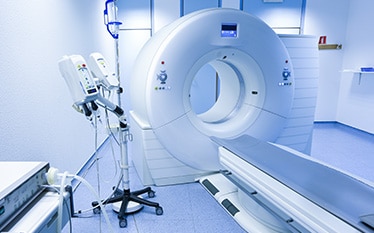 מכשיר MRI משתמש גם הוא בעריכת מעגלים חשמליים במערכות רפואיות